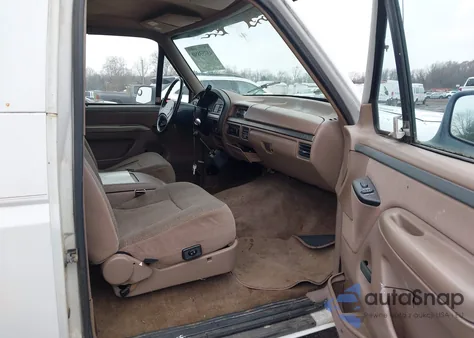 1993 Ford Bronco U100 из США, поврежденный, VIN 1FMEU15N0PLA51961